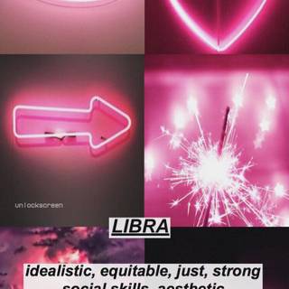 Zodiac sign purple aesthetic wallpaper