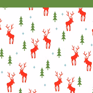 Christmas deer wallpaper