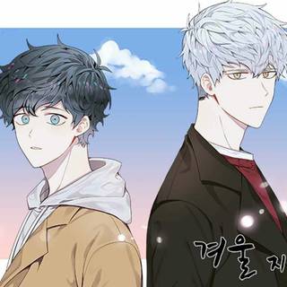 Winter manga wallpaper