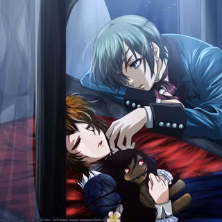 Sleepy anime boy wallpaper