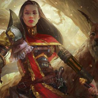 Warrior women wallpaper