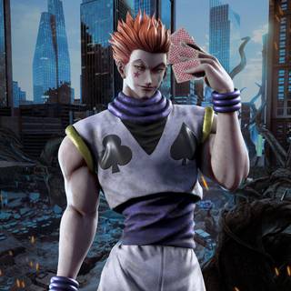 Hisoka aesthetic desktop wallpaper