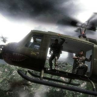 Call of Duty Black Ops helicopters wallpaper