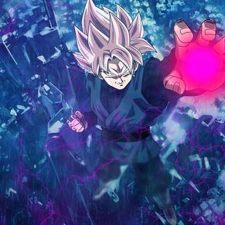 Goku black aesthetic full screen wallpaper