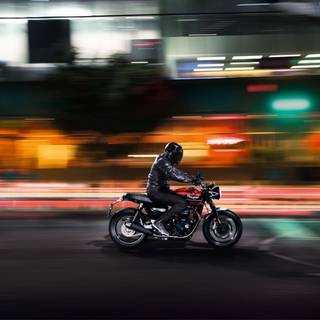 Triumph Street Twin wallpaper
