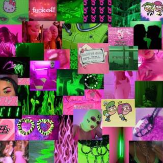 Green baddie wallpaper