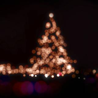 Dark Christmas night wallpaper