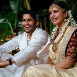 Naga Chaitanya and Samantha wallpaper