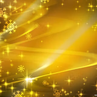 Christmas green and yellow wallpaper