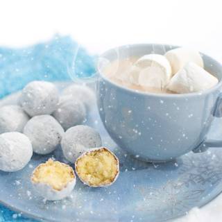 Winter mug wallpaper