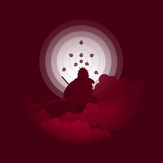 Naruto minimal neon wallpaper