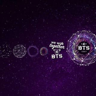 BTS Army logo laptop wallpaper