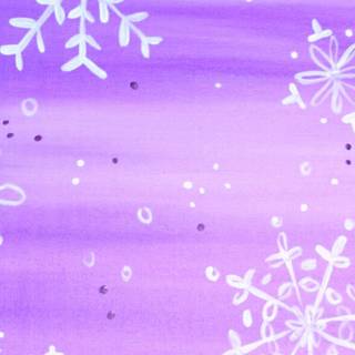 Winter purple wallpaper