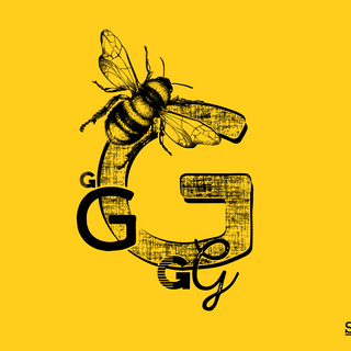 The Bee Gees logo wallpaper