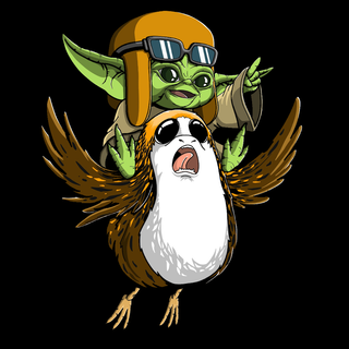Funny Baby Yoda wallpaper