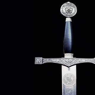 Gold sword wallpaper