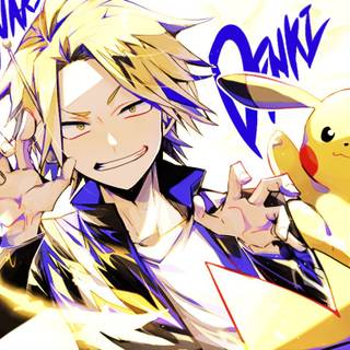 Shinsou x Denki wallpaper