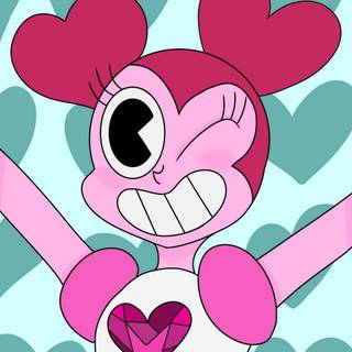 Spinel heart wallpaper