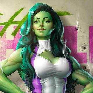 Fortnite She-Hulk wallpaper