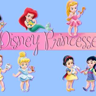 Small princess wallpaper