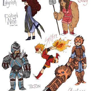 Tecton superhero wallpaper