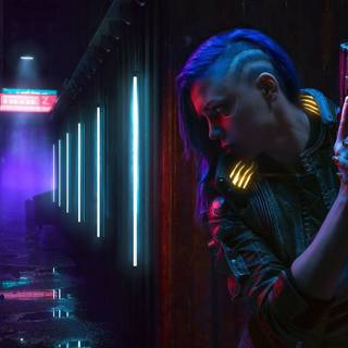 Cyberpunk 2077 computer wallpaper