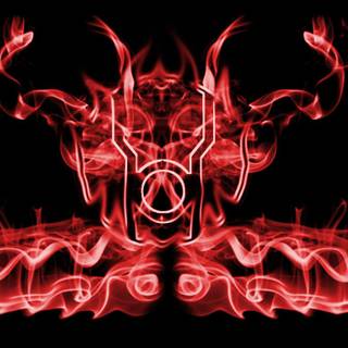 Red Lantern logo wallpaper