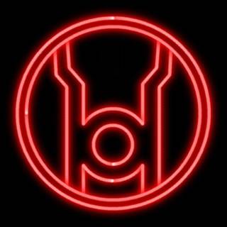 Red Lantern logo wallpaper