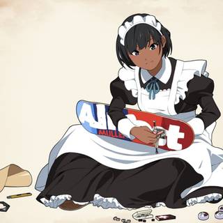 Anime skateboard cool wallpaper