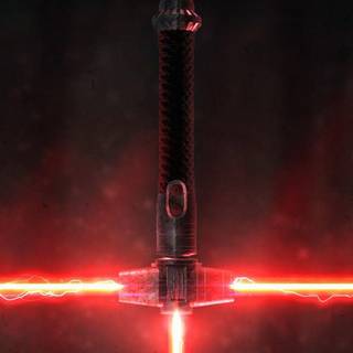 Darth Tyranus lightsaber wallpaper