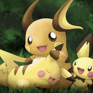 Pikachu evolution wallpaper
