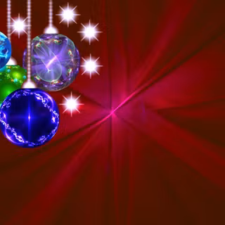 Christmas sparkles wallpaper