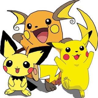 Pikachu evolution wallpaper