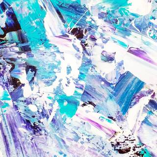 Acrylic painting wallpaper