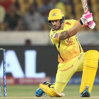 Faf Du Plessis CSK wallpaper