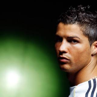 Ronaldo face wallpaper
