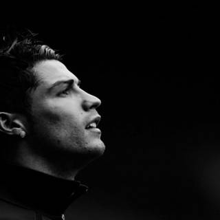 Ronaldo face wallpaper