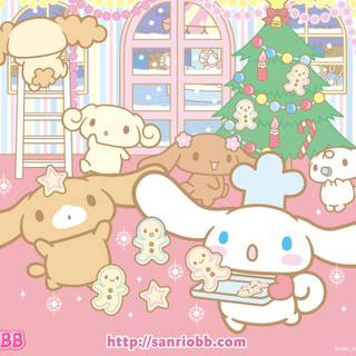 Sanrio Christmas computer wallpaper