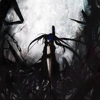 Dark anime iPad wallpaper