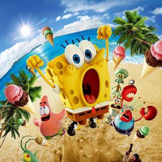 SpongeBob: Sponge On The Run iPhone wallpaper