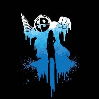 Girly black wallpaper