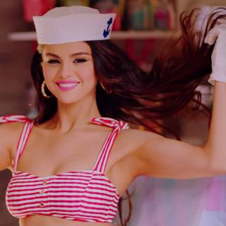 Selena Gomez Ice Cream wallpaper