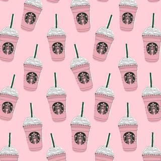 Starbucks pink drink wallpaper