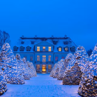 Panoramic Christmas wallpaper