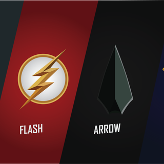 The Flash and Supergirl wallpaper