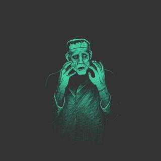 Black monster wallpaper