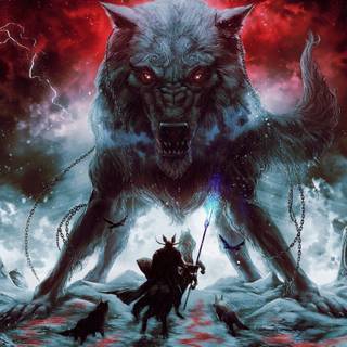 God wolf wallpaper
