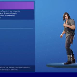 Daryl Dixon Fortnite wallpaper