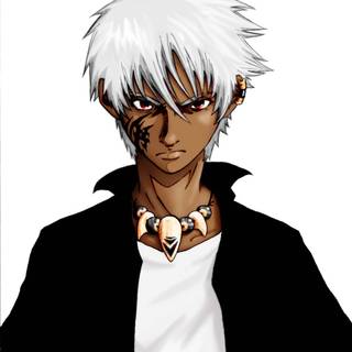 Brown skin anime boy wallpaper