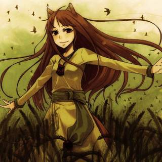 Holo The Wise Wolf wallpaper